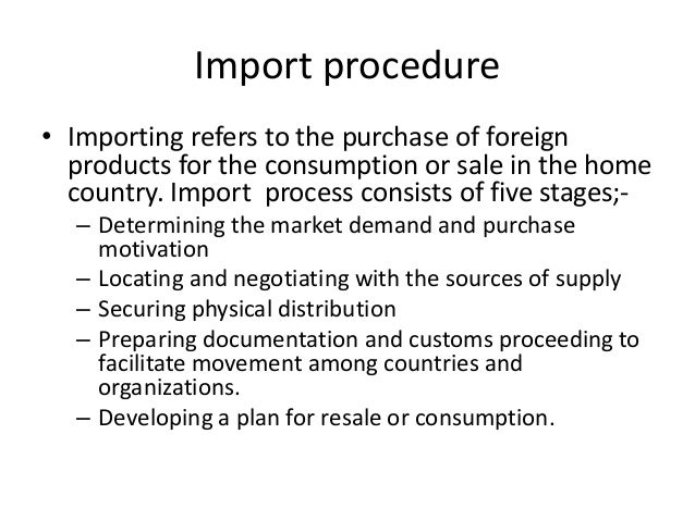 import procedure import procedure